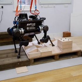 Motion Planning and Control for the ANYmal B Robot
